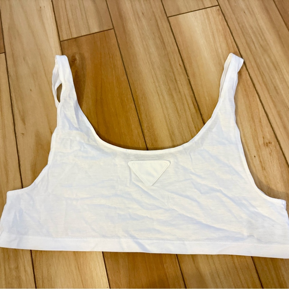 Prada White Intimate Top